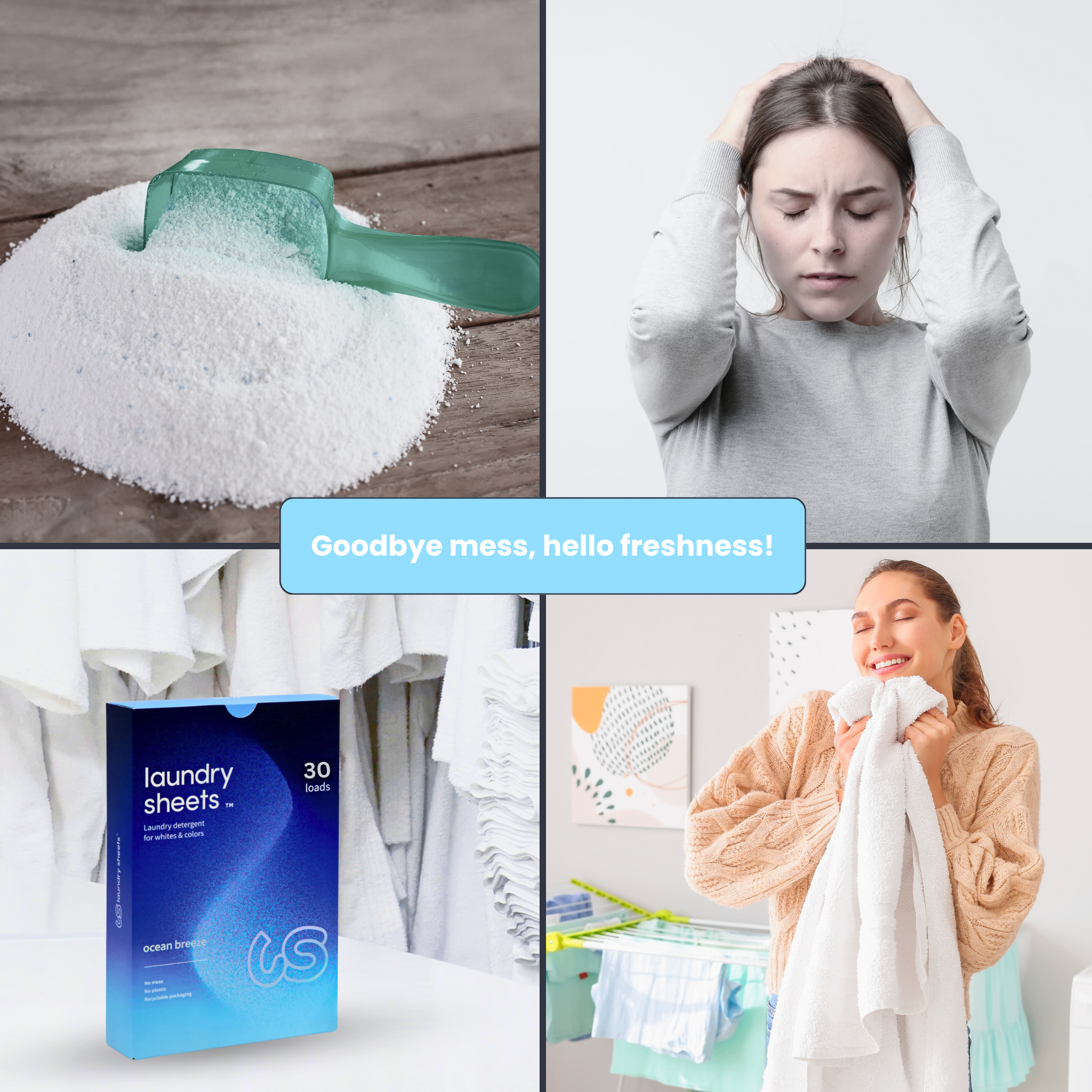 Laundry Detergent Sheets